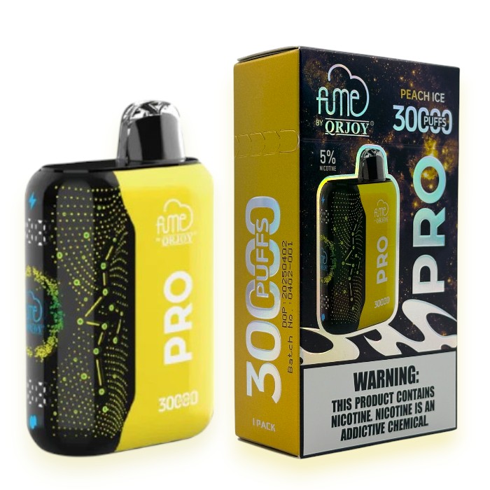 FUME PRO 30000 5% - PEACH ICE