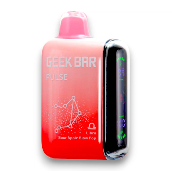 GEEK BAR PULSE 15000 5% - SOUR APPLE BLOW POP