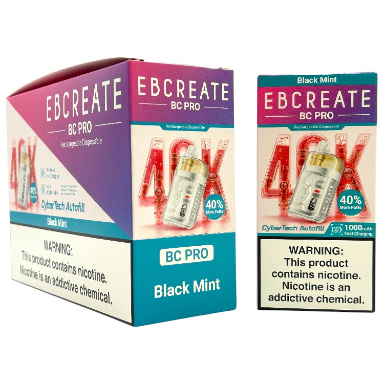 EBCREATE BC PRO 40000 5% - BLACK MINT