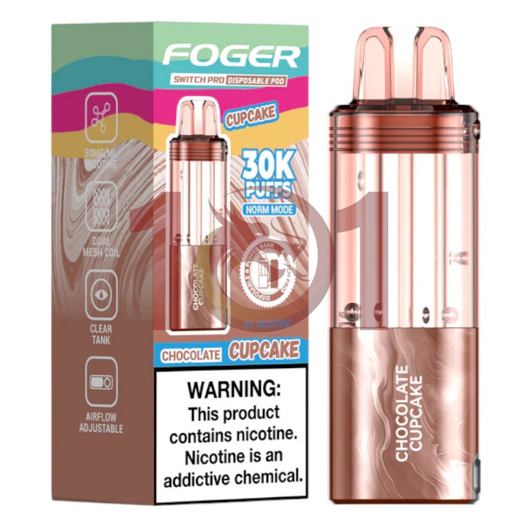 FOGER SWITCH PRO POD 30000 5% - CHOCOLATE CUPCAKE