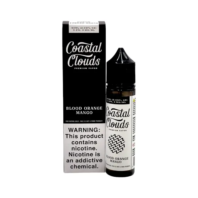 COASTAL CLOUDS 3MG 60ML - BLOOD ORANGE MANGO