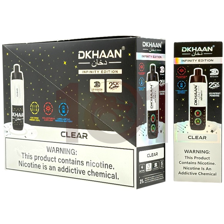 DKHAAN 25000 INFINITY EDITION 5% - CLEAR