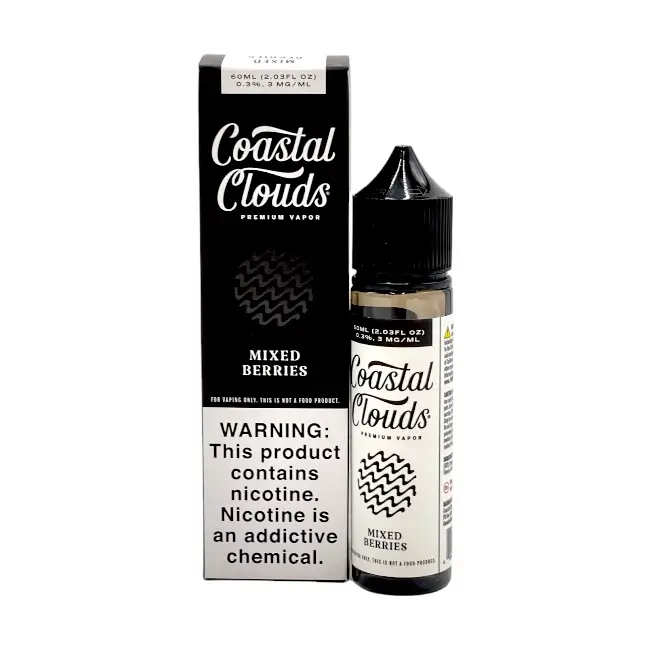 COASTAL CLOUDS 3MG 60ML - MIXED BERRIES