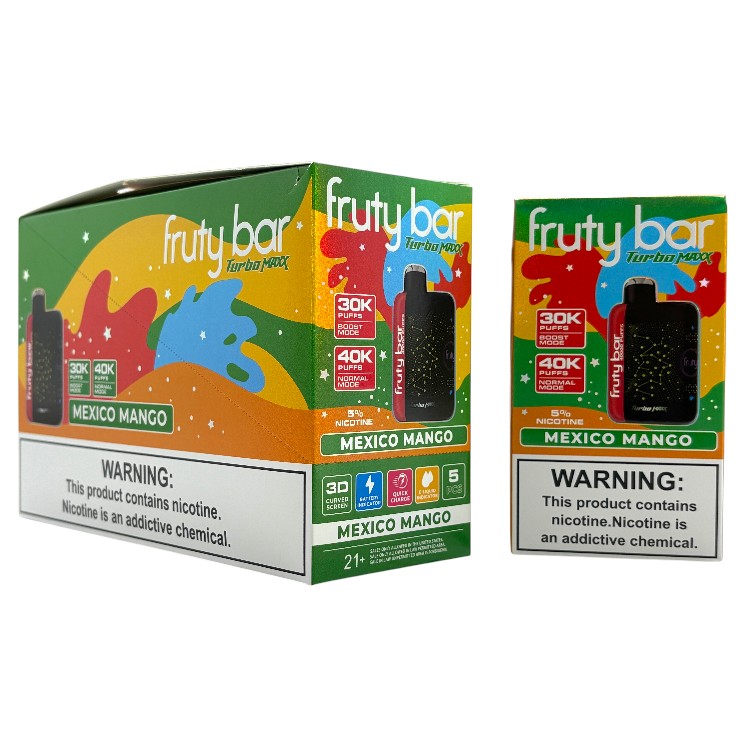 FRUTY BAR TURBO MAX 40000 5% - MEXICO MANGO