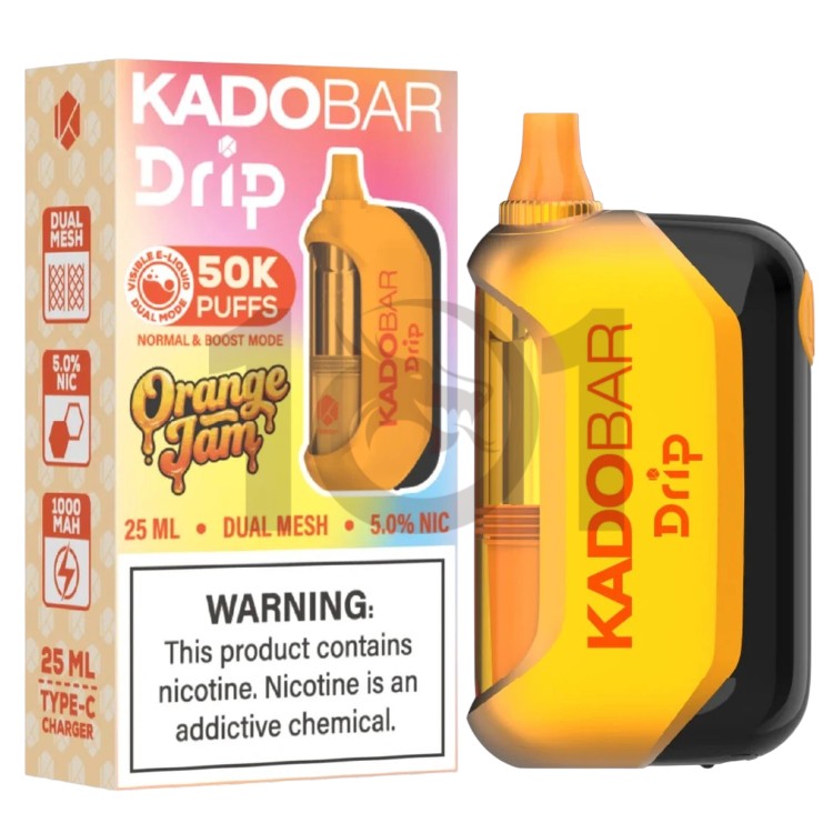 KADO BAR DRIP 50000 5% - ORANGE JAM