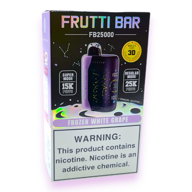 FRUTTI BAR FB25000 5% - FROZEN WHITE GRAPE