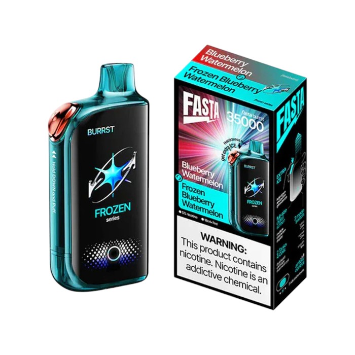 FASTA BURRST 35000 5% - FROZEN SERIES BLUEBERRY WATERMELON