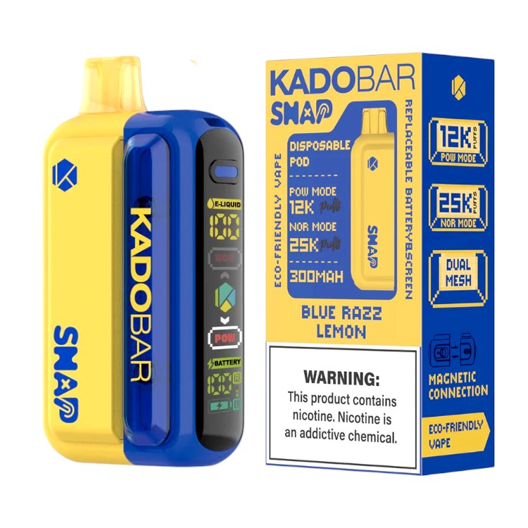 KADO BAR SWITCH PRO 25000 POD 5% - BLUE RAZZ LEMON