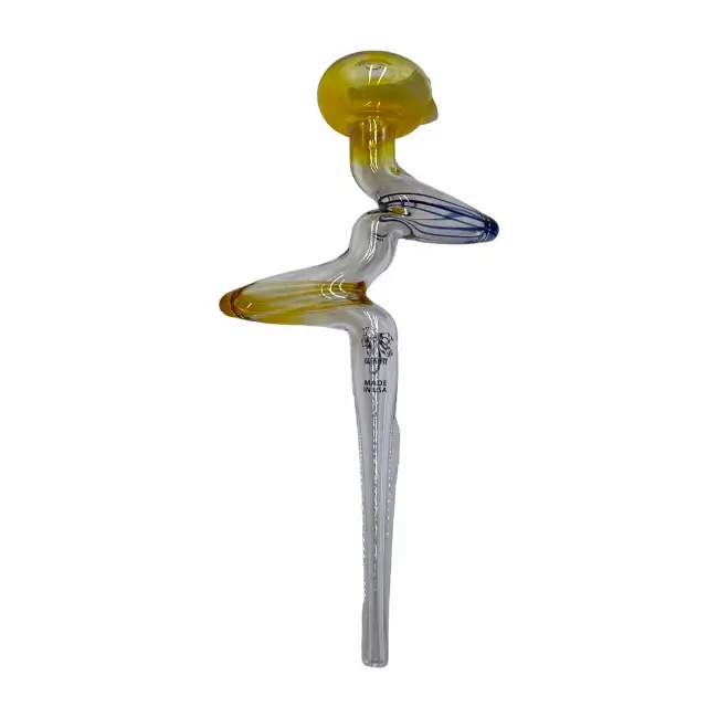GLOWFLY - GLASS PIPE - NECTAR COLLECTOR - 10" - ASSORTED