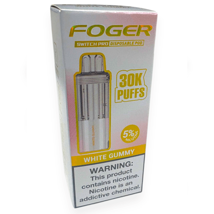 FOGER SWITCH PRO POD 30000 5% - WHITE GUMMY