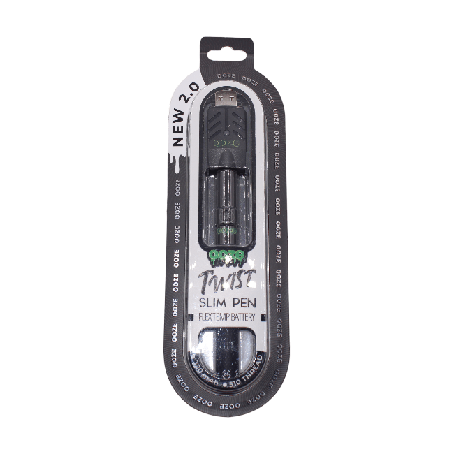 OOZE TWIST SLIM PEN 2.0 320MAH - PANTHER BLACK