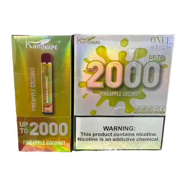 KANGVAPE 2000 5% - PINEAPPLE COCONUT