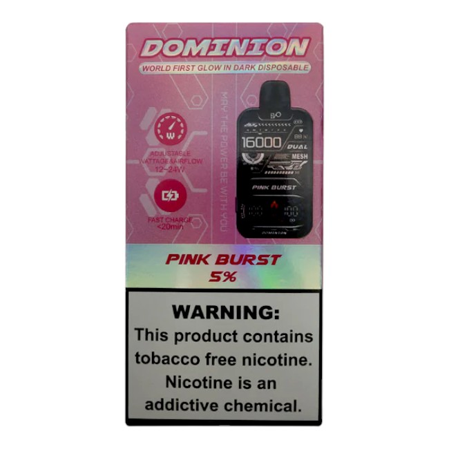EVO DOMINION 16000 5% - PINK BURST