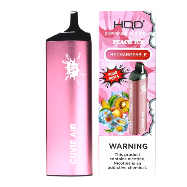 HQD CUVIE AIR 4000 5% - PEACH ICE
