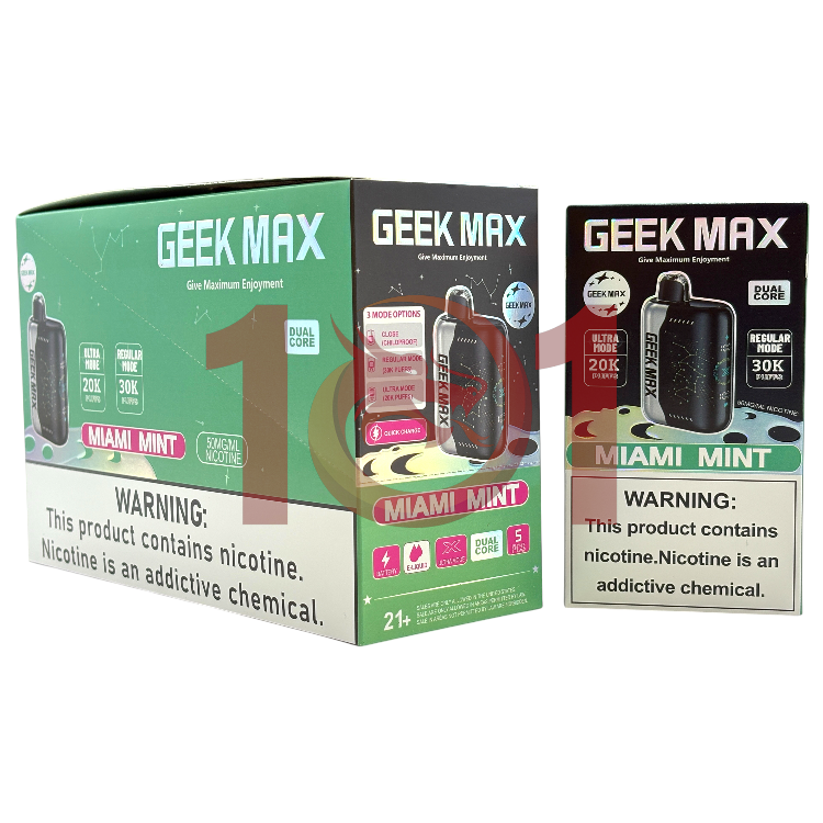 GEEK MAX ULTRA X 30000 5% - MIAMI MINT