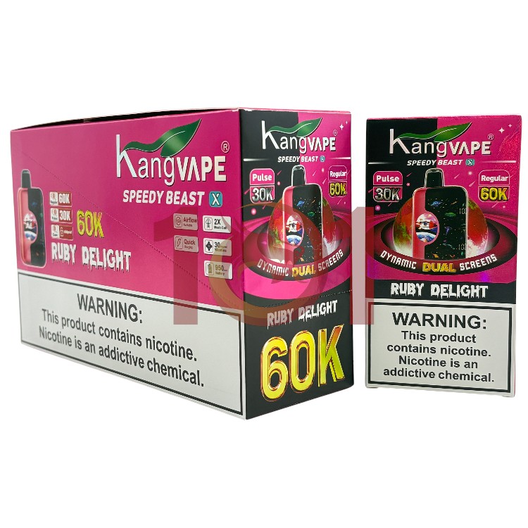 KANGVAPE SPEEDY BEAST 60000 5% - RUBY DELIGHT
