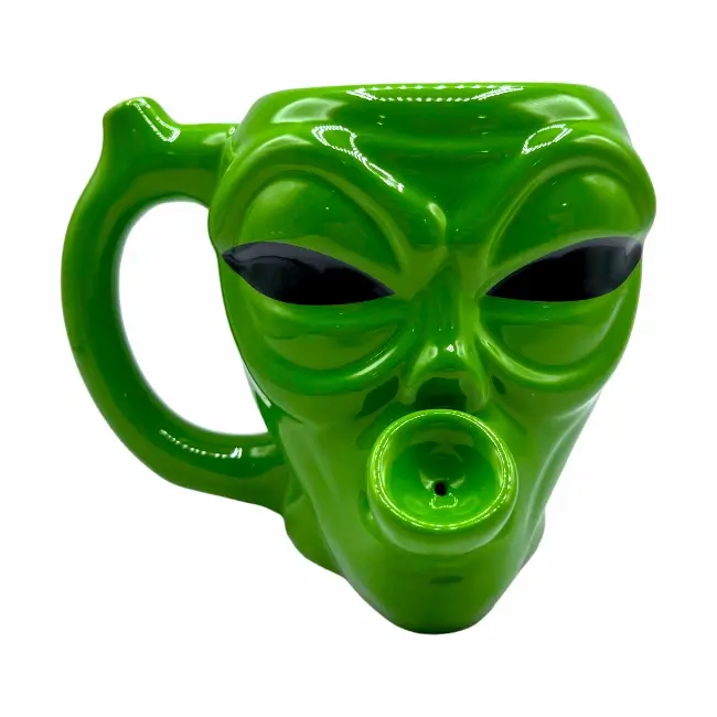 FUJIMA - MUG PIPE PORCELAIN - ALIEN HEAD
