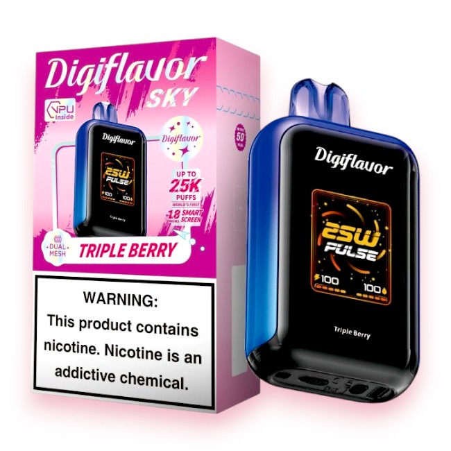 DIGIFLAVOR SKY 25000 5% - TRIPPLE BERRY
