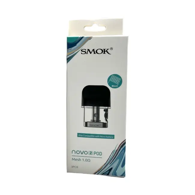 SMOK NOVO - 2 MESH 1.0OHMS TRANSPARENT BLACK
