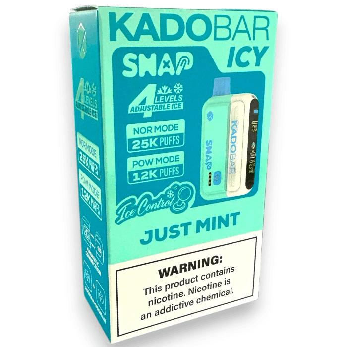 KADO BAR 25000 SNAP ICY POD 5% - JUST MINT